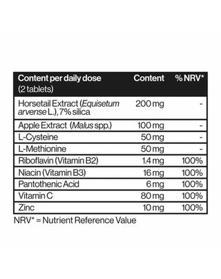 Complemento alimenticio en tabletas nutritivas para el cabello Scandinavian Biolabs - 2