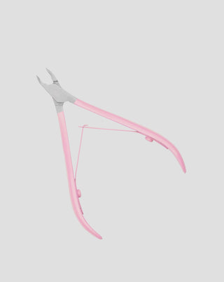 Cortacutículas profesionales de 3 mm con mango de belleza rosa satinado You - 3