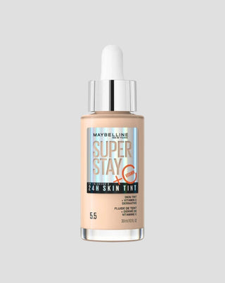 Base de maquillaje iluminadora de larga duración con vitamina C Super Stay Skin Tint 5.5 Maybelline - 1