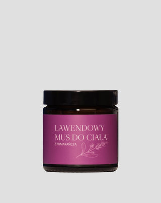 Mousse corporal de lavanda para pieles irritadas y secas con aceite de lavanda Mglife