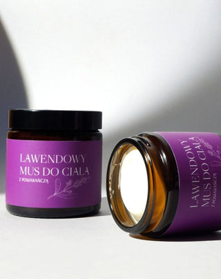 Mousse corporal de lavanda para pieles irritadas y secas con aceite de lavanda Mglife