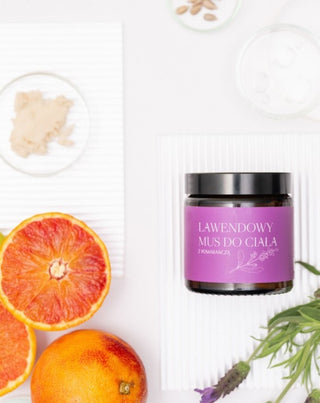 Mousse corporal de lavanda para pieles irritadas y secas con aceite de lavanda Mglife