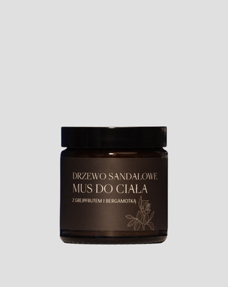 Mousse corporal de sándalo con pomelo y bergamota MgLife