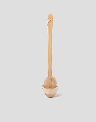 Cepillo de masaje corporal con fibra de agave y madera de haya con mango desmontable n.º 2 Hhuumm - 4