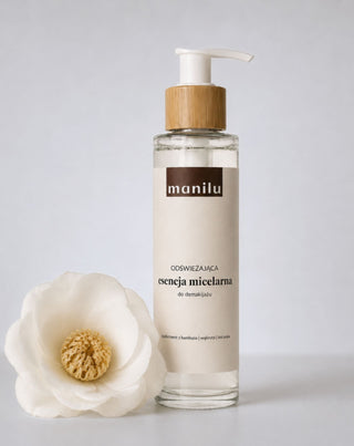 Esencia micelar refrescante para desmaquillar la irritación calmante con D-pantenol Manilu