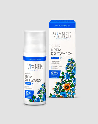 Crema facial hidratante con extracto de hoja de diente de león para pieles secas y sensibles Vianek - 2