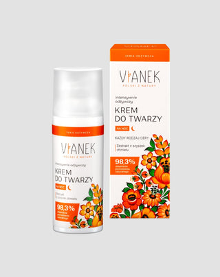 Crema de Noche Nutritiva Intensiva con Extracto de Lúpulo Vianek - 2
