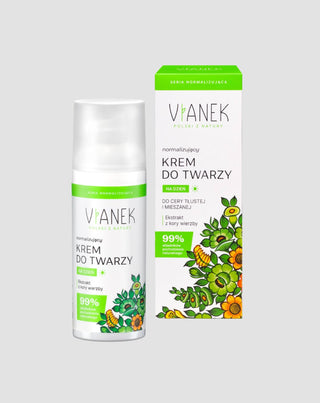 Vianek Crema Facial de Día Normalizante para Pieles Grasas y Problemáticas - 2