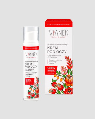 La crema antiarrugas para el contorno de ojos reduce las bolsas e hidrata en profundidad Vianek - 2