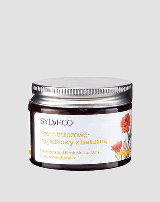 Crema calmante y regeneradora para pieles sensibles abedul-caléndula con betulina Sylveco - 1