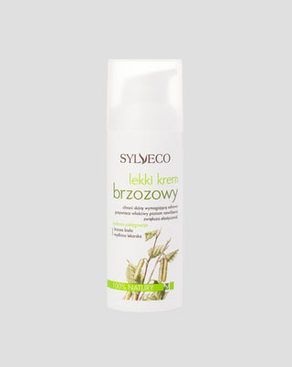 Crema ligera para pieles con necesidad de regeneración con efecto hidratante y suavizante Sylveco - 1