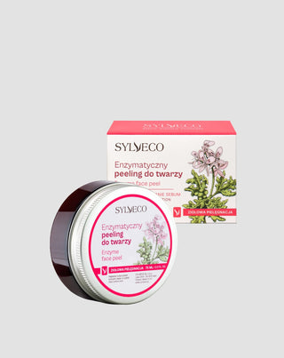 Exfoliante facial enzimático alisante para mejorar la textura de la piel Sylveco - 2