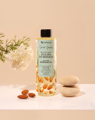 Aceite de masaje hidratante y relajante con aroma de almendras Secret Garden Vis Plantis - 2
