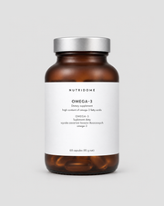Omega-3 para la inmunidad y el correcto funcionamiento del cerebro, el corazón y la visión 1100 mg/día Nutridome 60 uds.