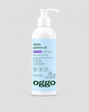Aceite de salmón para perros Omega-3 EPA y DHA para el corazón, el cerebro y la inmunidad Oggo 250 ml