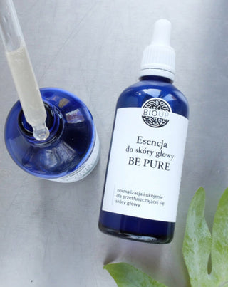 Loción fortalecedora para el cuero cabelludo graso Esencja Be Pure BIOUP - 3