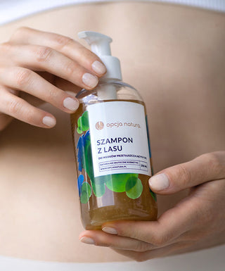 Champú de origen vegetal para cabello graso con ortiga y aloe vera Opcja Natura - 2