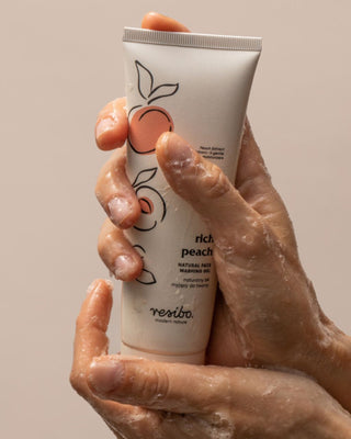 Rich Peach Natural Gel Limpiador Facial con Extracto de Melocotón 125 ml Resibo - 2