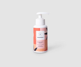 Gel limpiador facial suave con aceite de cáñamo Manaya