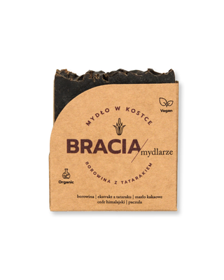 Jabón en barra de lodos con cálamo antibacteriano y antifúngico Bracia Mydlarze - 1