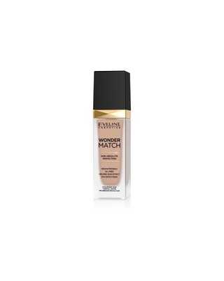 Lujosa base de maquillaje adaptable a la piel n.º 15 Natural Wonder Match Eveline