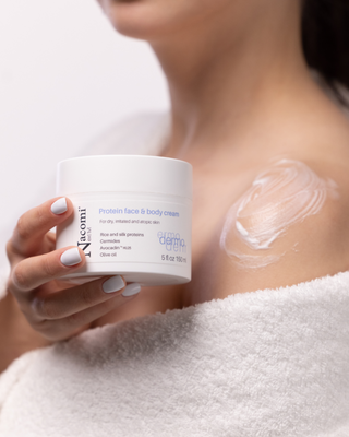 Crema facial y corporal de proteína para pieles atópicas y secas Nacomi Next Level Dermo - 2