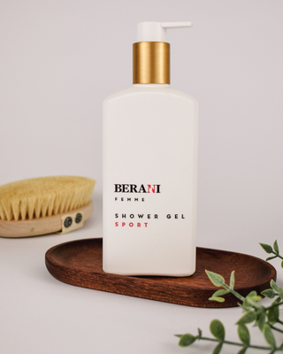 Gel de ducha deportivo natural para limpiar tu piel después de un entrenamiento intenso Berani Femme - 2