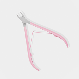 Cortacutículas profesionales de 3 mm con mango de belleza rosa satinado You