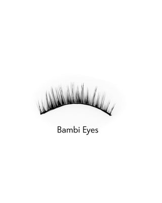 Pestañas postizas en tiras 2D reutilizables, suaves y ligeras Bambi Eyes Bamm!Lashes