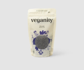 Semillas de chía ricas en fibra y proteínas Veganity 200 g