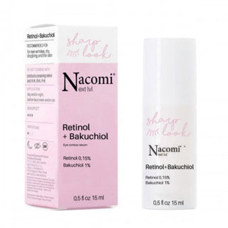Nacomi Next Level suero antiarrugas para ojos Retinol + Bacuchiol para las arrugas - 1
