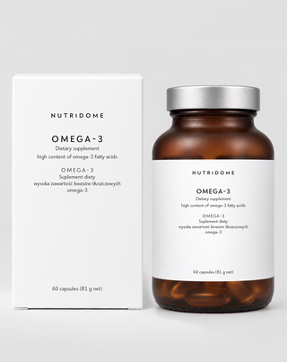 Omega-3 para la inmunidad y el correcto funcionamiento del cerebro, el corazón y la visión 1100 mg/día Nutridome 60 uds. - 3