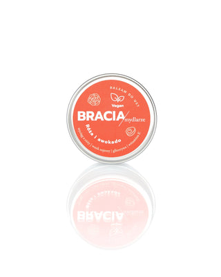 Bálsamo labial regenerador de rosa, aguacate y vitamina E Bracia Mydlarze