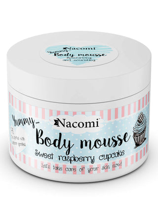 Nacomi Raspberry Cupcake Mousse Corporal Nutritivo