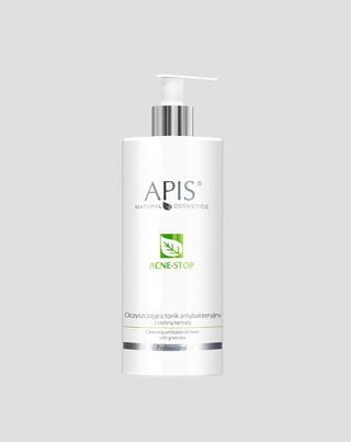 Tónico limpiador antibacteriano con té verde Acne-Stop Apis - 1