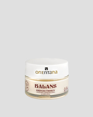 Crema facial de sándalo y cúrcuma Orientana - 1