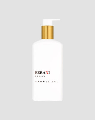 Gel de ducha cremoso y natural para mujer para pieles delicadas Berani Femme