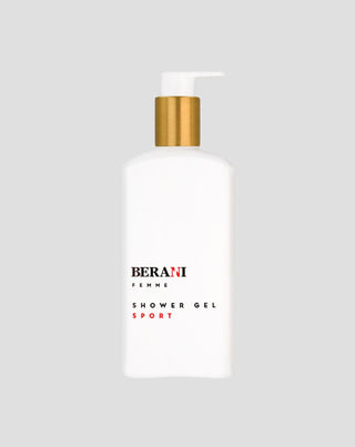 Gel de ducha deportivo natural para limpiar tu piel después de un entrenamiento intenso Berani Femme