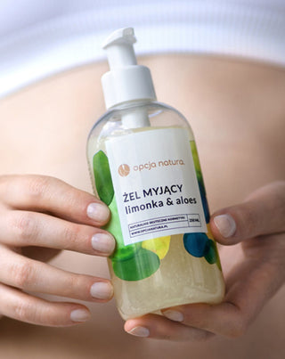 Gel de limpieza corporal y facial Lima & Aloe 100% natural Opcja Natura_2 - 2