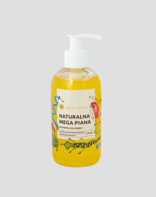 Líquido delicado para baño para niños Naturalna Mega Piana con aceite de espino amarillo Opcja Natura - 1