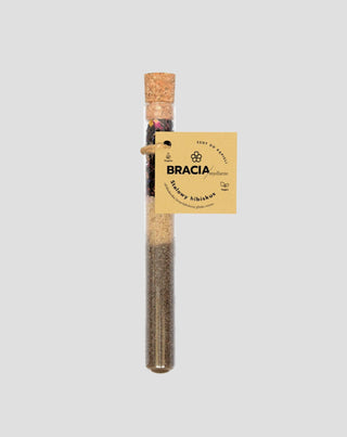 Shot calmante para baño con sal de magnesio y potasio Stalowy Hibiskus Bracia Mydlarze - 1
