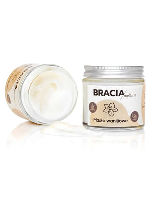 Manteca de vainilla para el cuerpo y las puntas del cabello regeneradora y suavizante Bracia Mydlarze - 2