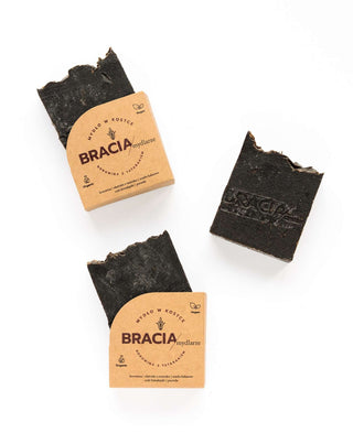 Jabón en barra de lodos con cálamo antibacteriano y antifúngico Bracia Mydlarze - 3