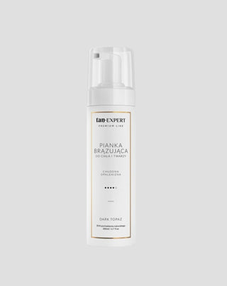 Mousse autobronceadora ligera en tono Dark Topaz para rostro y cuerpo TanExpert - 1