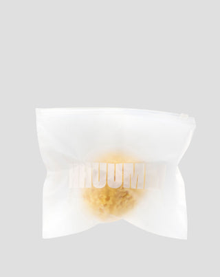 Esponja marina natural amarilla 12,5 cm O3H hipoalergénica y antibacteriana Hhuumm - 1