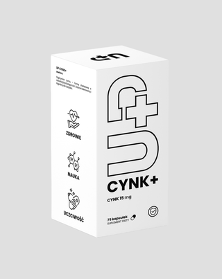 Up Cynk plus contiene 15 mg de zinc en cada cápsula Up Health Pharma 75 cápsulas - 1