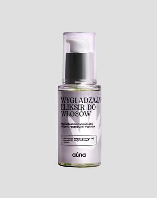 Elixir alisador para el cabello con ácido hialurónico y seda vegana Auna - 1