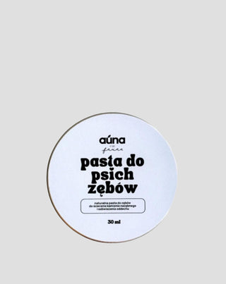 La pasta de dientes para perros de coco y plátano neutraliza el olor y elimina el sarro Auna For Fauna 30 ml - 1