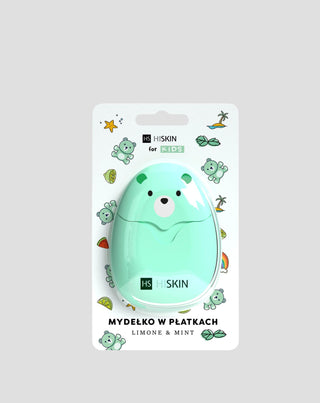 Jabón en pastillas para niños menta limone & mint HiSkin for Kids 50 unidades - 1