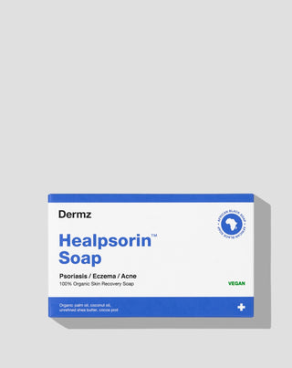 Jabón negro africano para acné, psoriasis y eczema Healpsorin Dermz - 1
